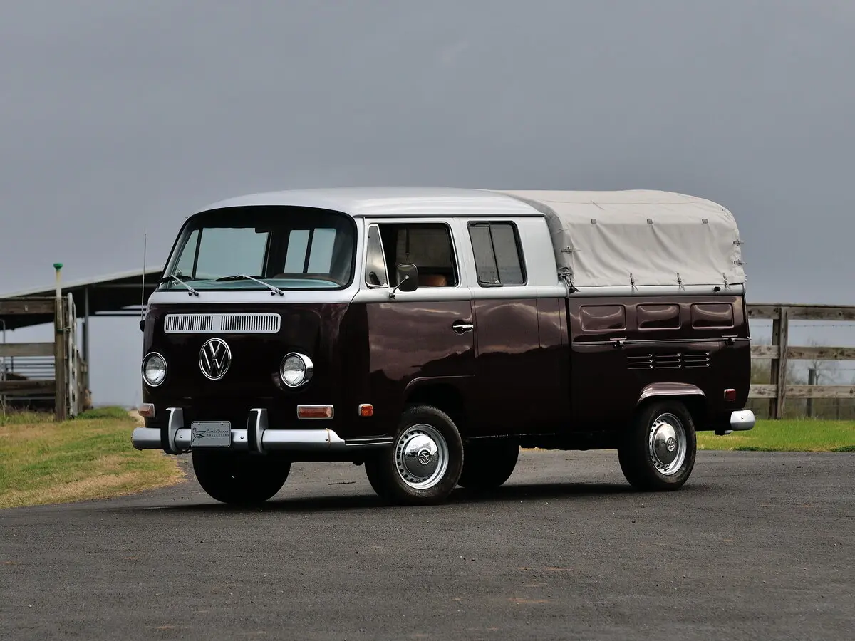 Volkswagen Type 2 T2 Пикап Двойная кабина