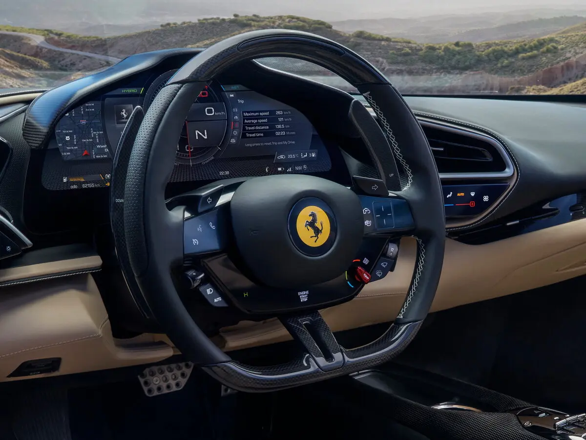 Ferrari 296 2021 – н.в. Родстер GTS — сүрөт 8
