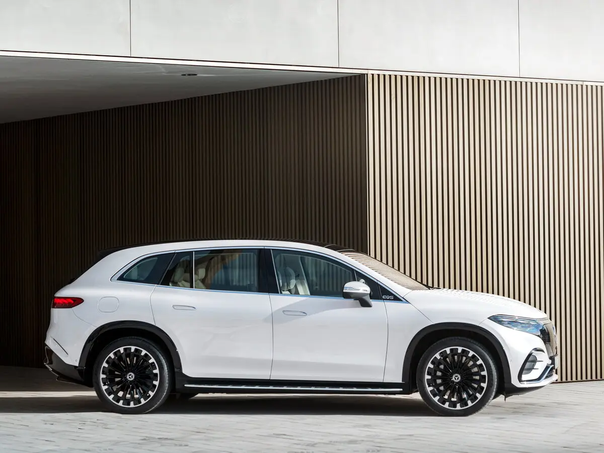 Mercedes-Benz EQS SUV 2022 – н.в. Внедорожник 5 дв. — сүрөт 2