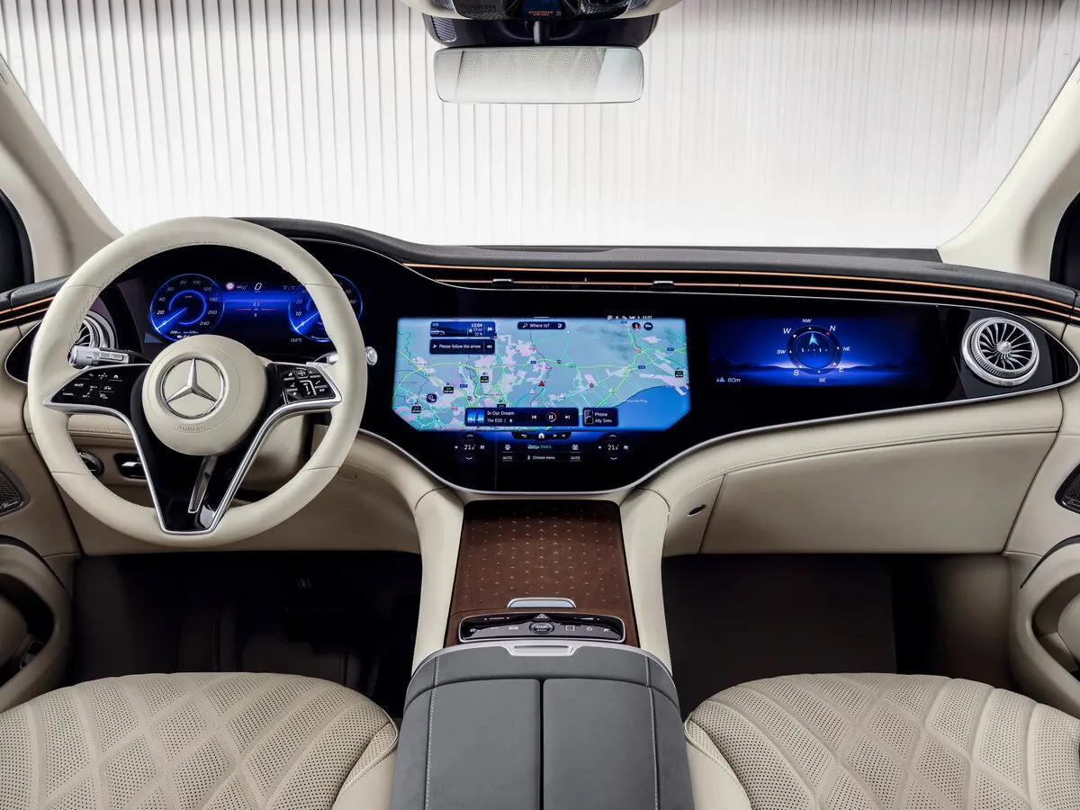 Mercedes-Benz EQS SUV 2022 – н.в. Внедорожник 5 дв. — сүрөт 6
