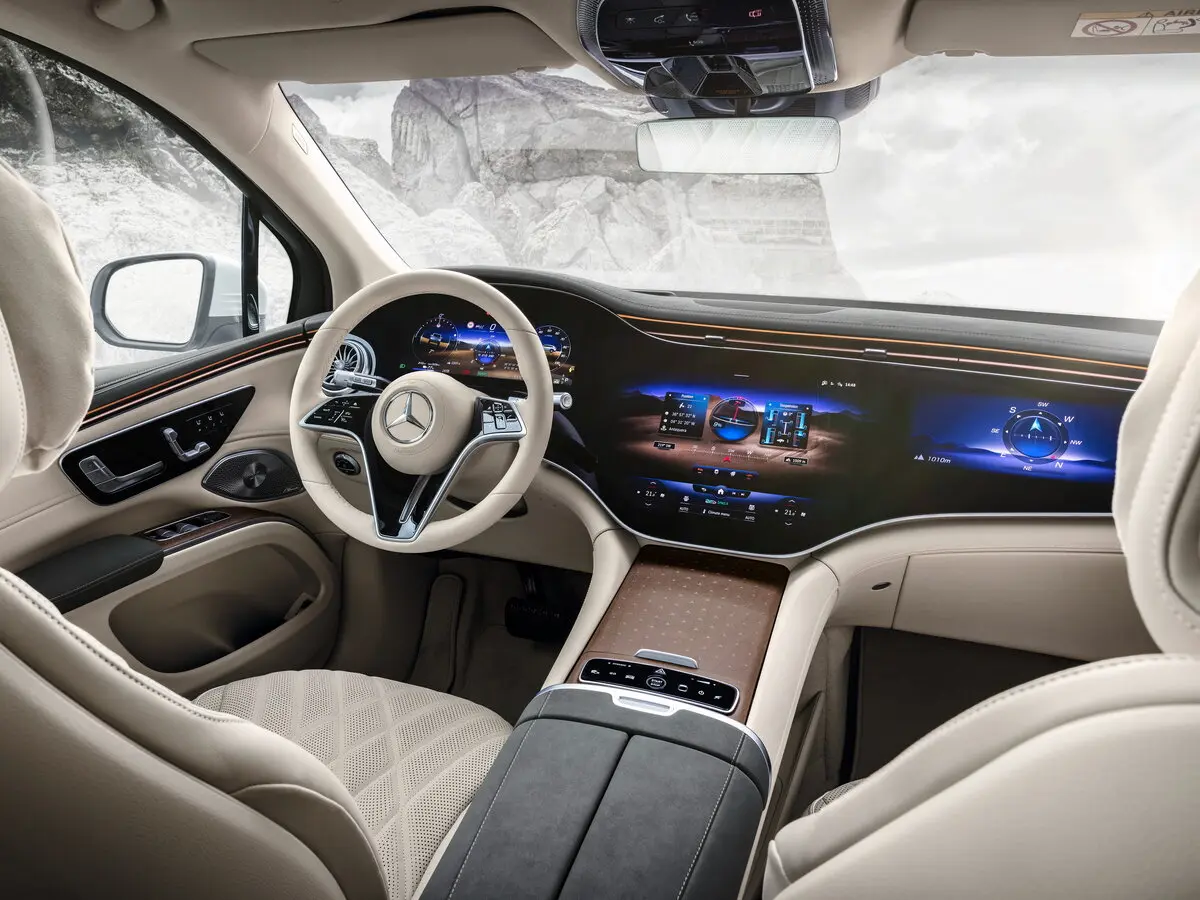 Mercedes-Benz EQS SUV 2022 – н.в. Внедорожник 5 дв. — сүрөт 7