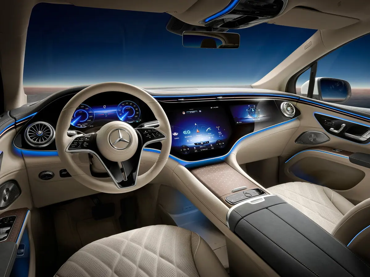 Mercedes-Benz EQS SUV 2022 – н.в. Внедорожник 5 дв. — сүрөт 8