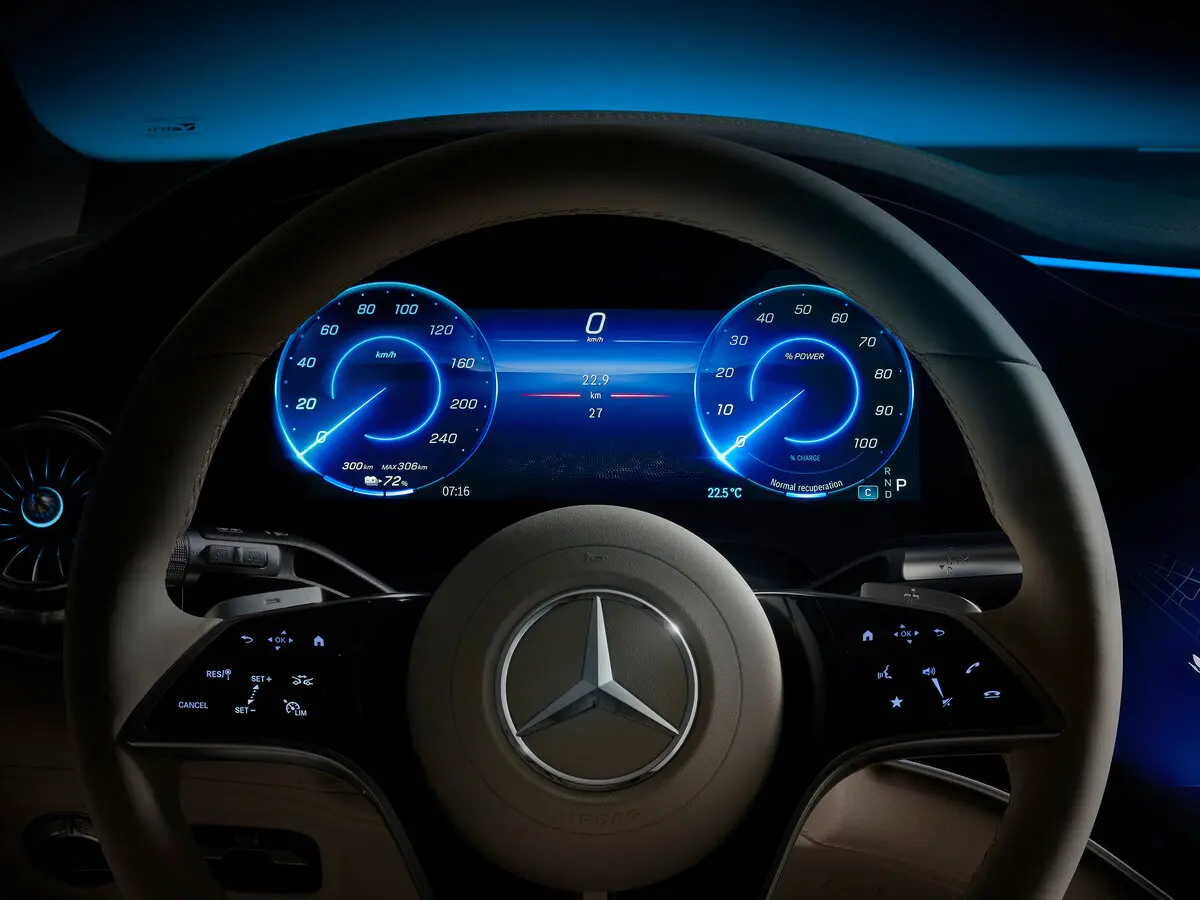 Mercedes-Benz EQS SUV 2022 – н.в. Внедорожник 5 дв. — сүрөт 9