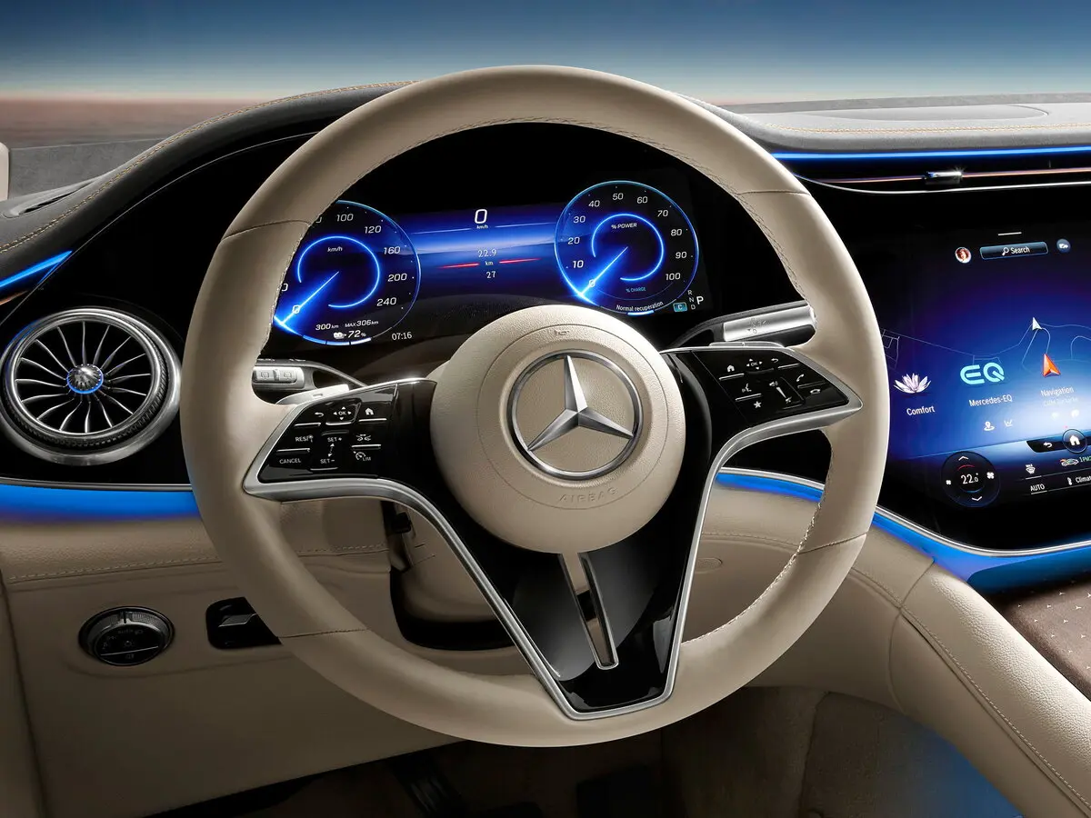 Mercedes-Benz EQS SUV 2022 – н.в. Внедорожник 5 дв. — сүрөт 10