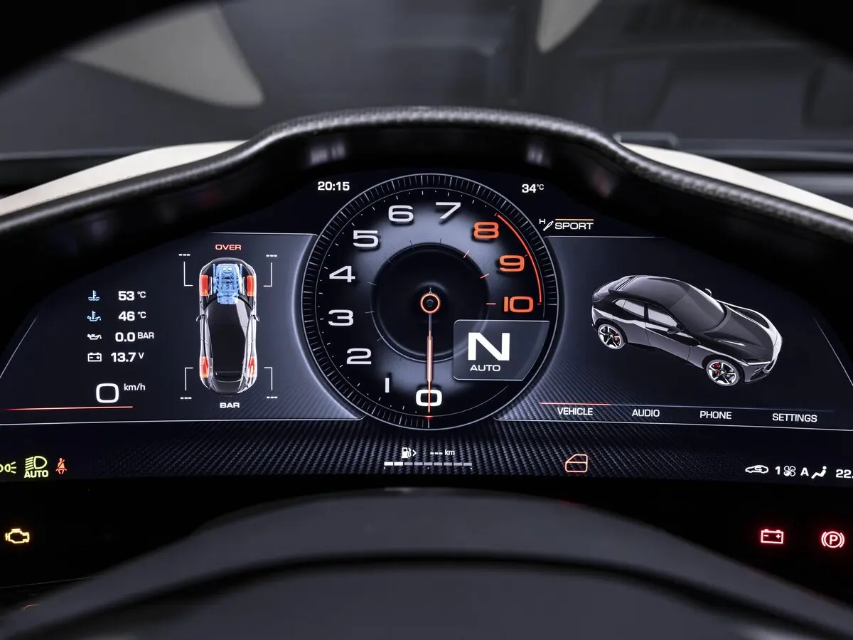 Ferrari Purosangue 2022 – н.в. Внедорожник 5 дв. — сүрөт 8