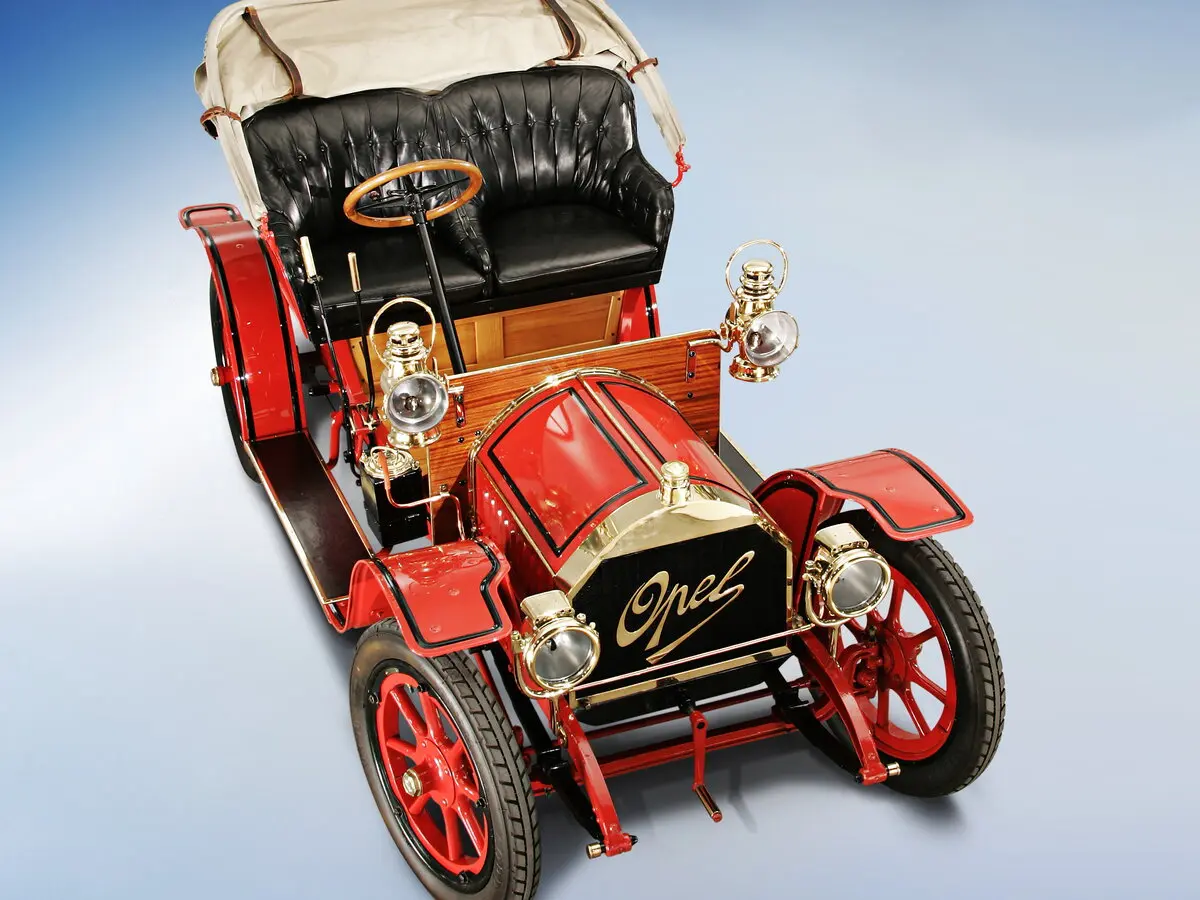 Opel 4/8 PS 1909 – 1910 Кабриолет — photo 3
