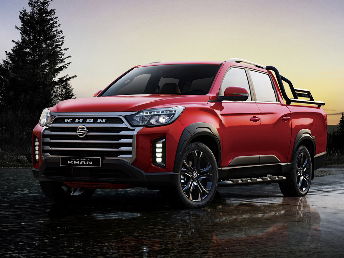 KGM Rexton Sports 2023 – н.в. Пикап Двойная кабина KHAN