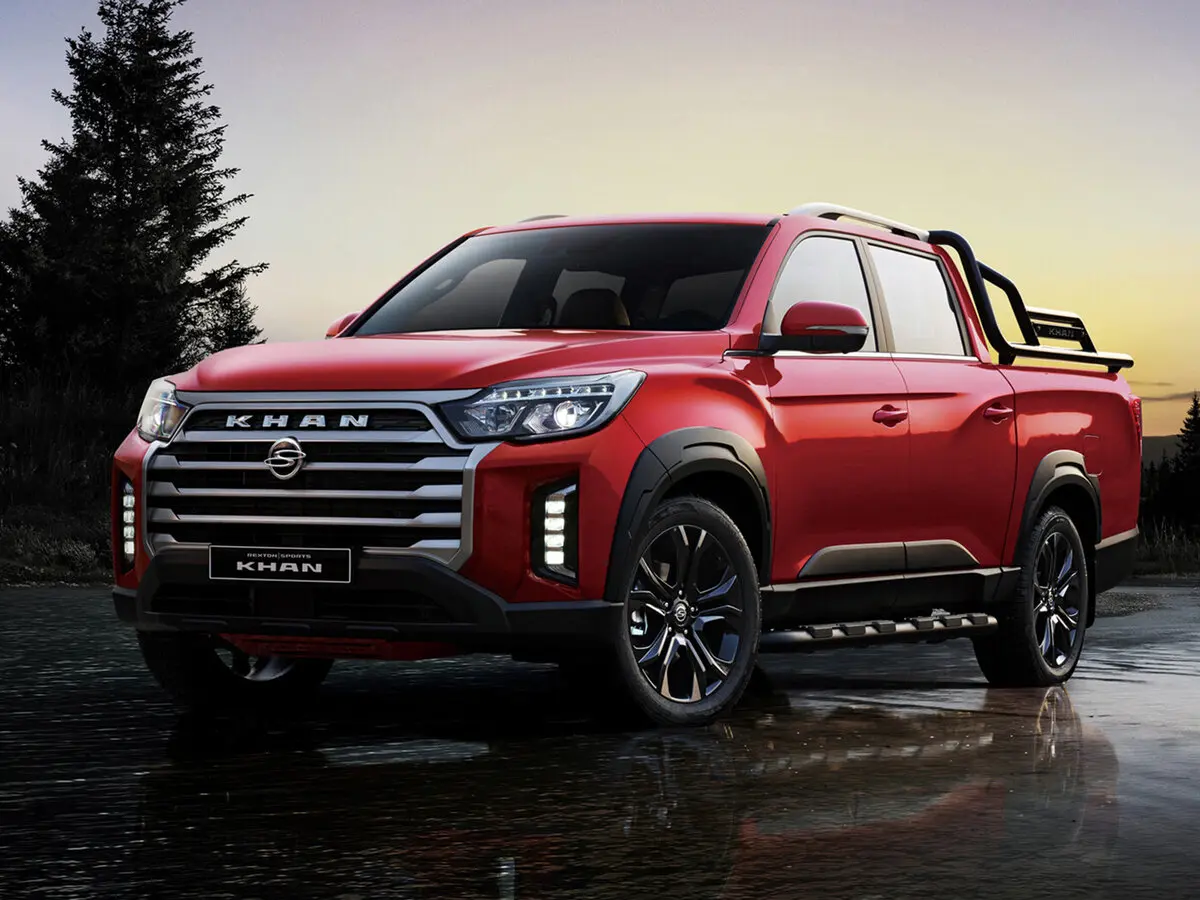 KGM Rexton Sports 2023 – н.в. Пикап Двойная кабина KHAN
