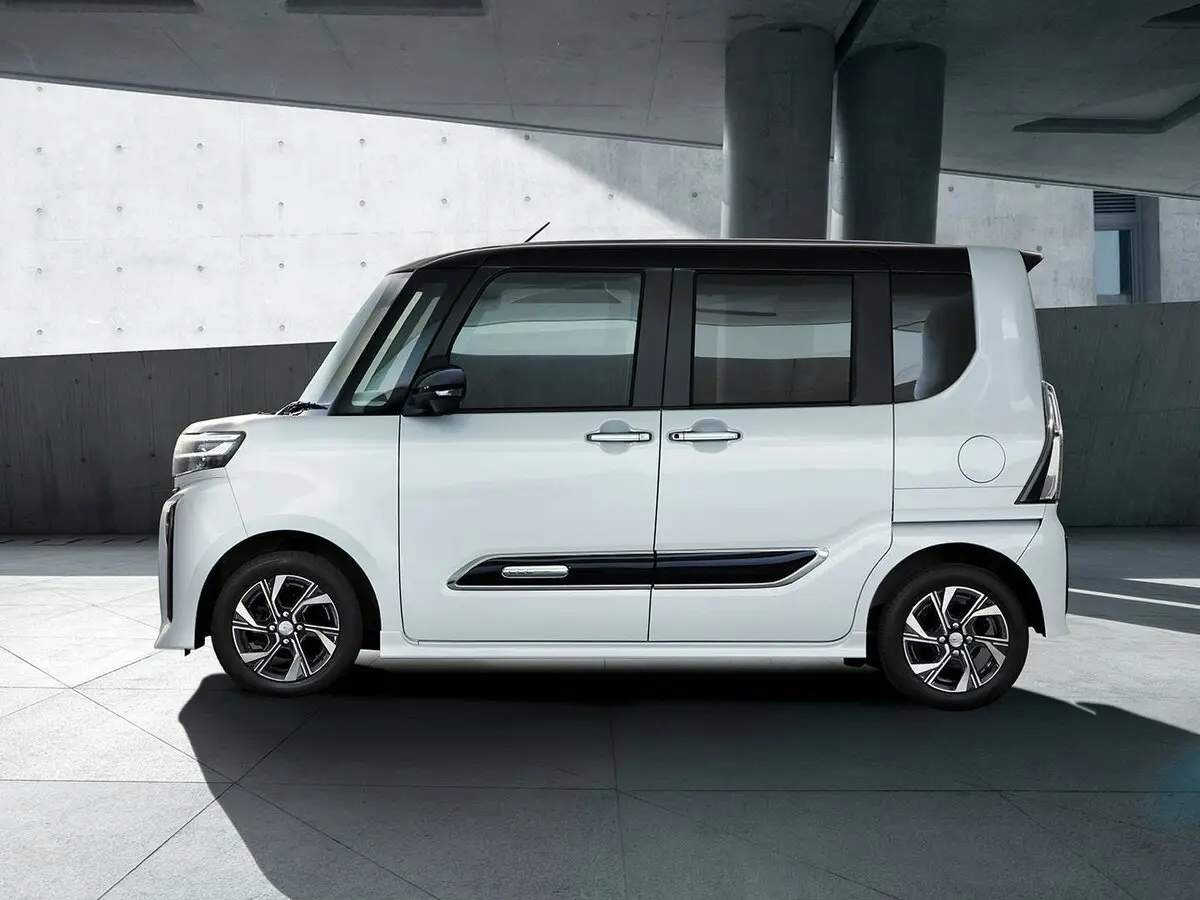 Subaru Chiffon II Рестайлинг Микровэн — фото 2