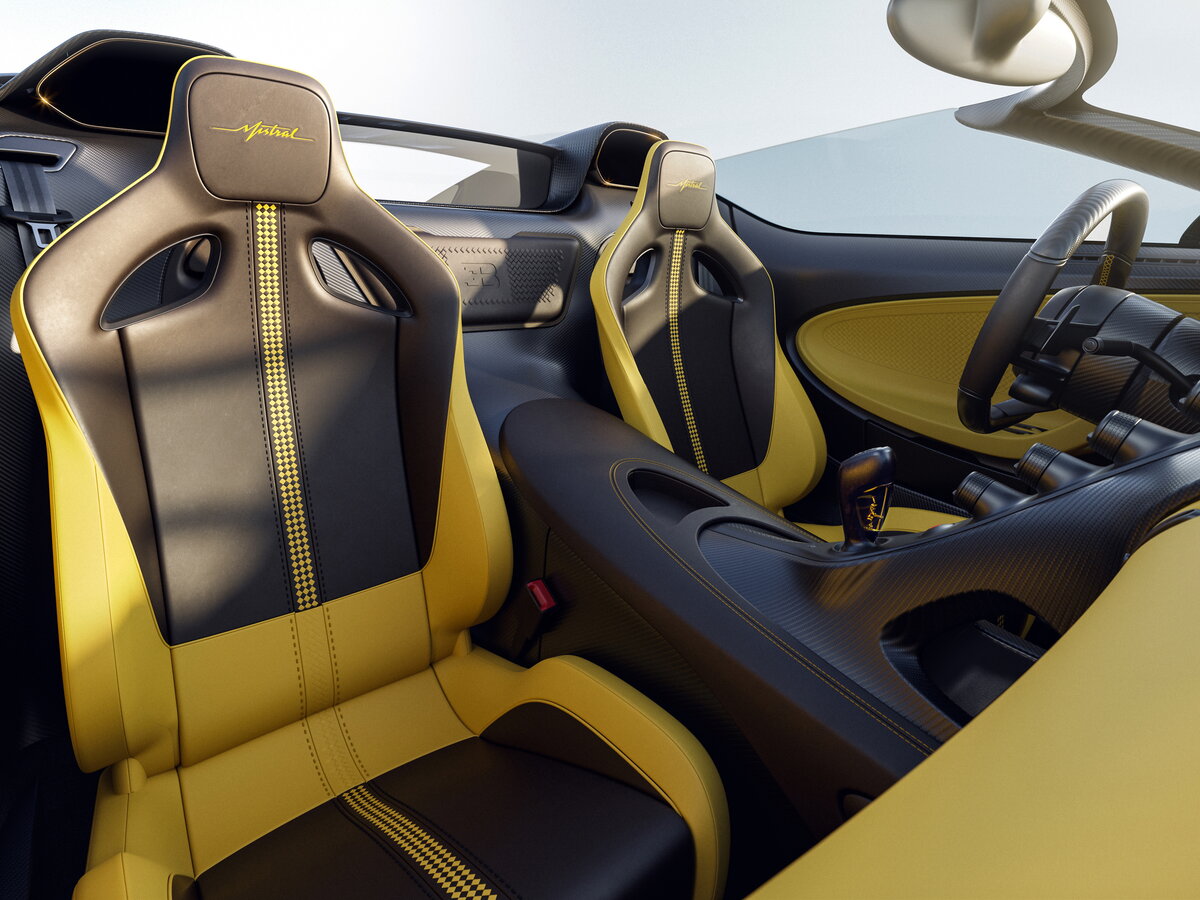 Bugatti W16 Mistral 2024 – 2025 Родстер — фото 6