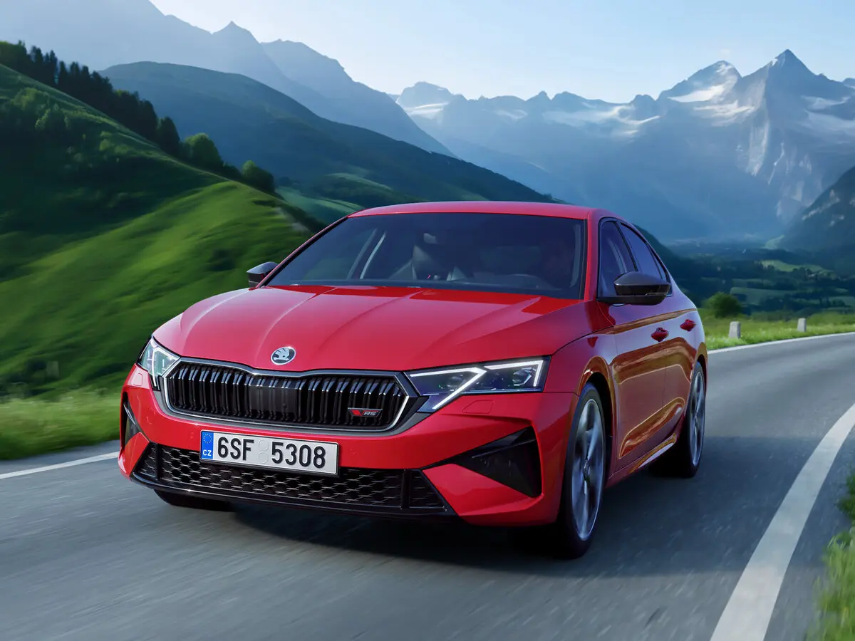 Skoda Octavia RS IV Рестайлинг Лифтбек