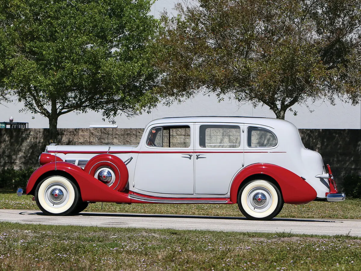 Packard Super Eight 1933 – 1939 Седан — сүрөт 2