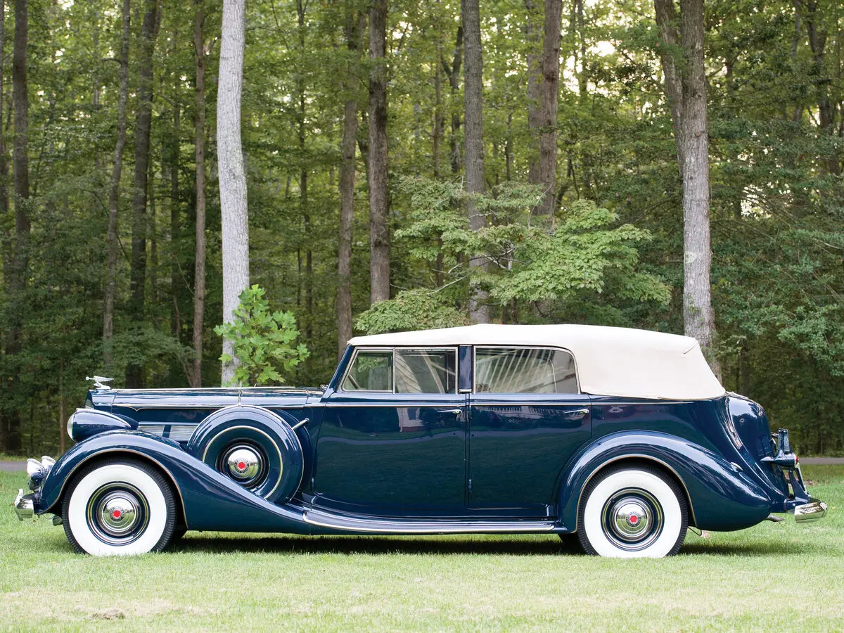 Packard Super Eight 1933 – 1939 Кабриолет Convertible Sedan — сүрөт 2