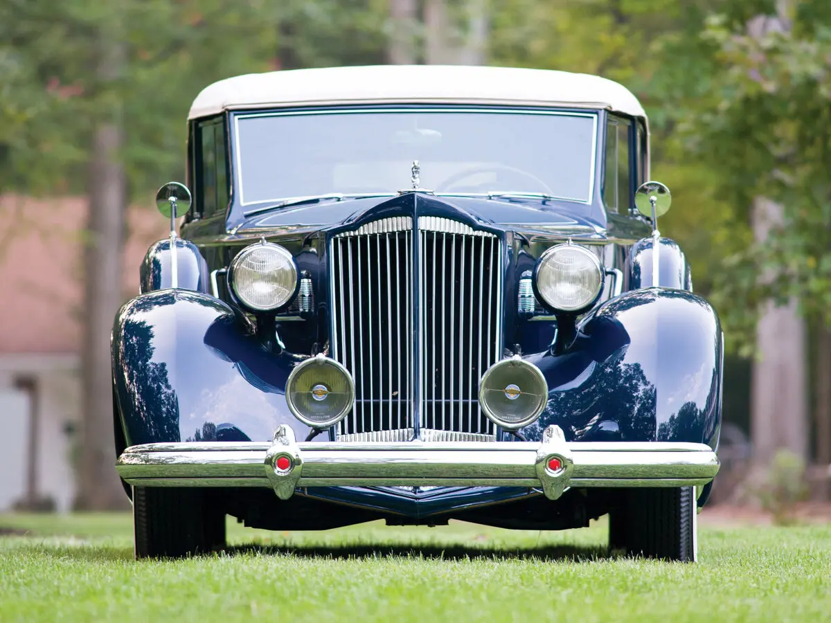 Packard Super Eight 1933 – 1939 Кабриолет Convertible Sedan — сүрөт 3
