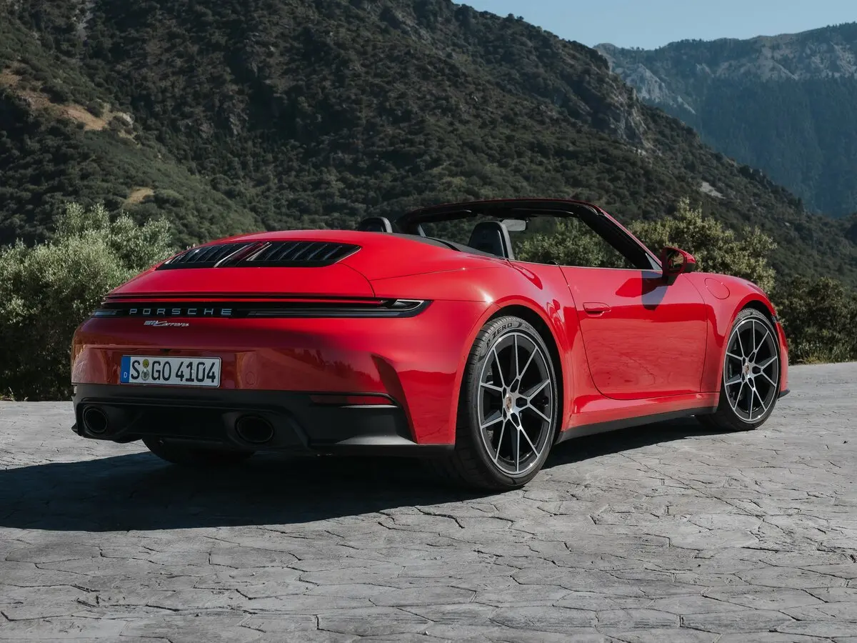 Porsche 911 VIII (992) Рестайлинг Кабриолет — сүрөт 4