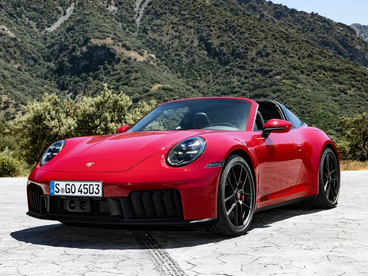 Porsche 911 VIII (992) Рестайлинг Тарга Targa
