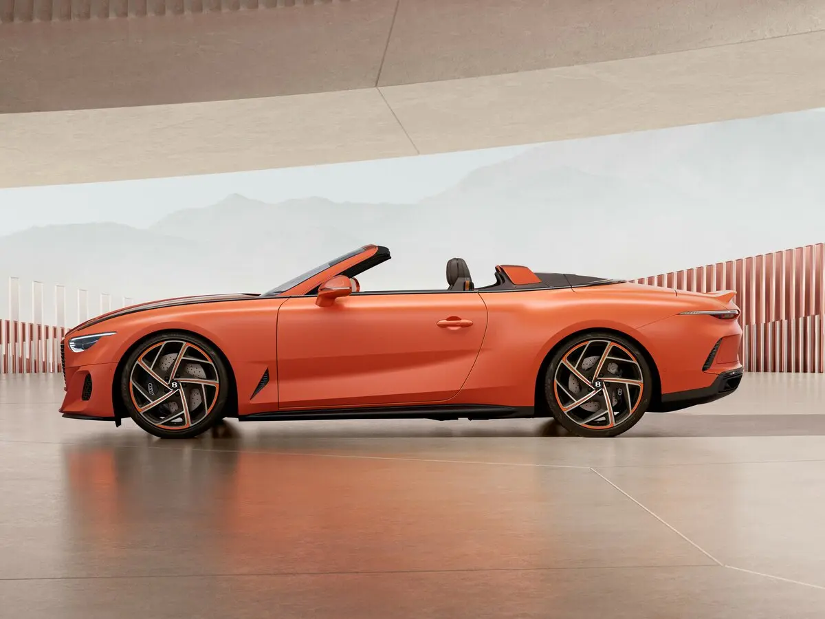 Bentley Mulliner Batur 2022 – 2025 Кабриолет — сүрөт 2