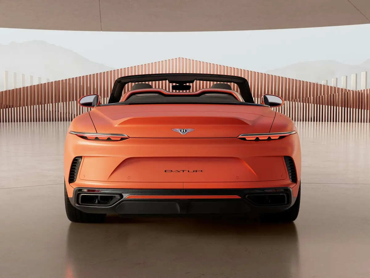 Bentley Mulliner Batur 2022 – 2025 Кабриолет — сүрөт 3