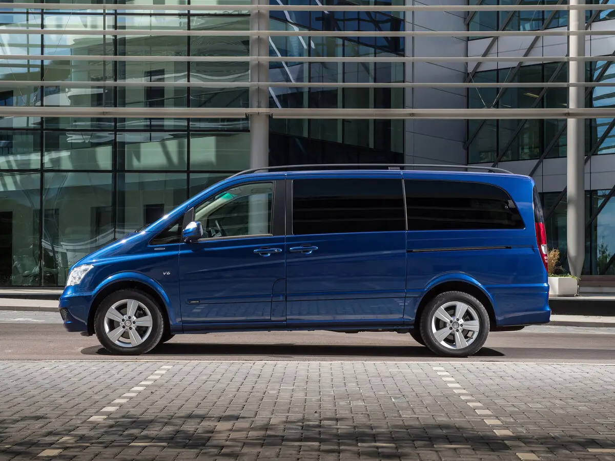 Mercedes-Benz V-Класс II (W639) Рестайлинг Минивэн Long — сүрөт 2