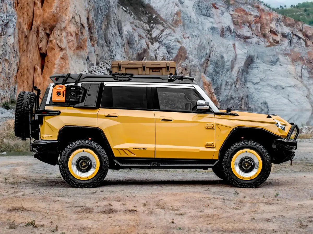 Dongfeng Mengshi M-Hero 917 2023 – н.в. Внедорожник 5 дв. Dragon Armor — сүрөт 2