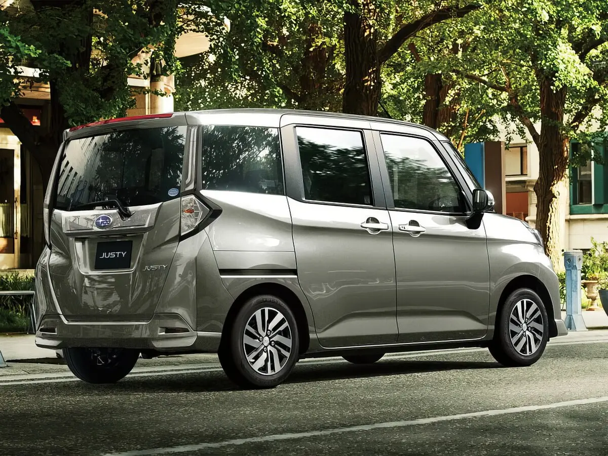 Subaru Justy V Рестайлинг Микровэн — сүрөт 4