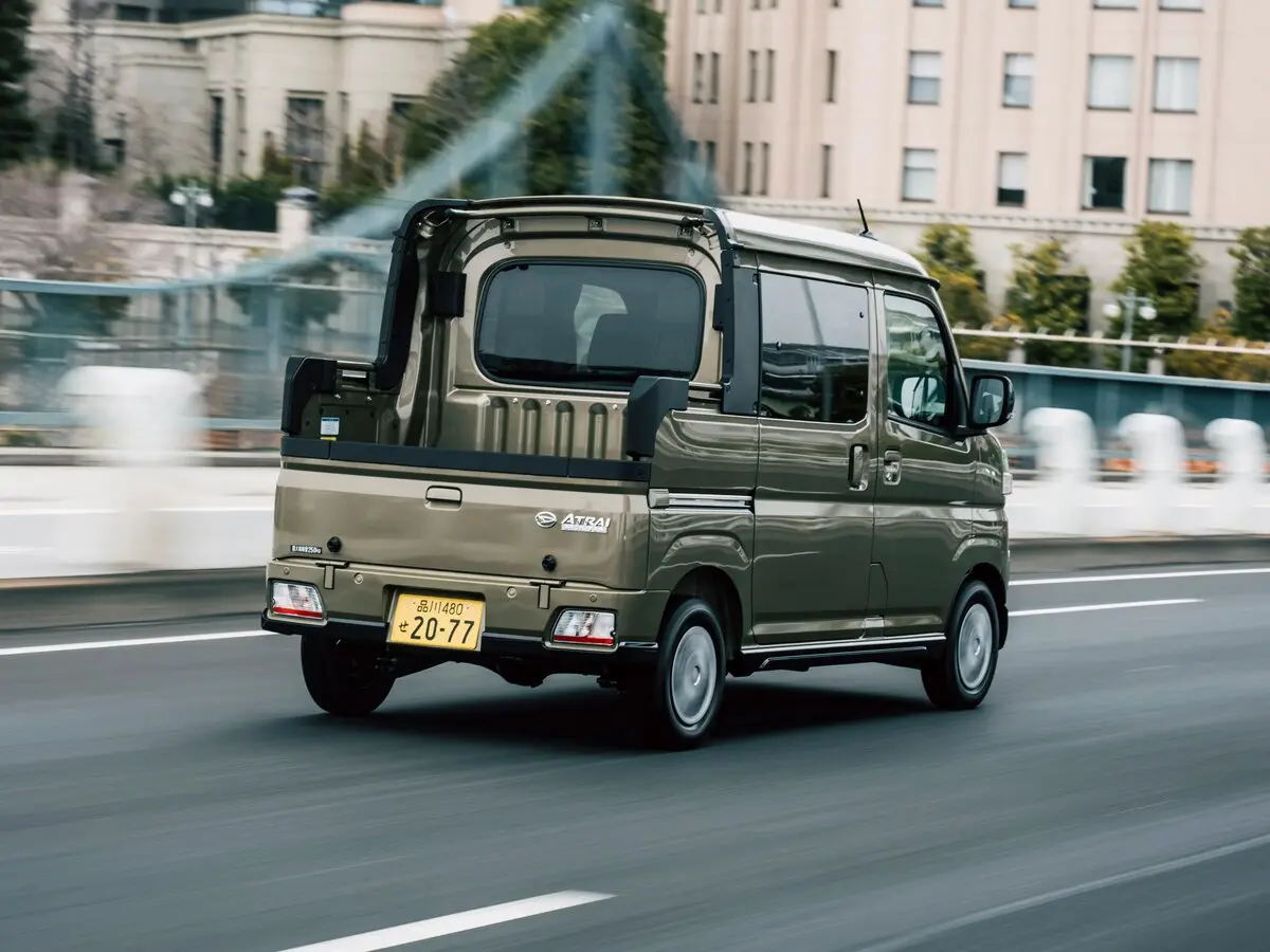 Daihatsu Atrai VI Пикап Двойная кабина Deck Van — сүрөт 2