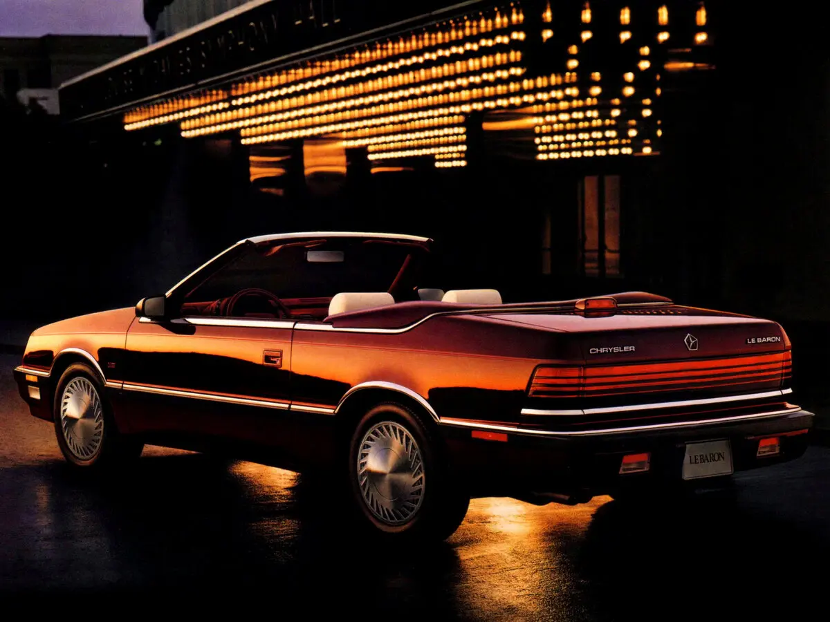 Chrysler LeBaron III Кабриолет — сүрөт 3