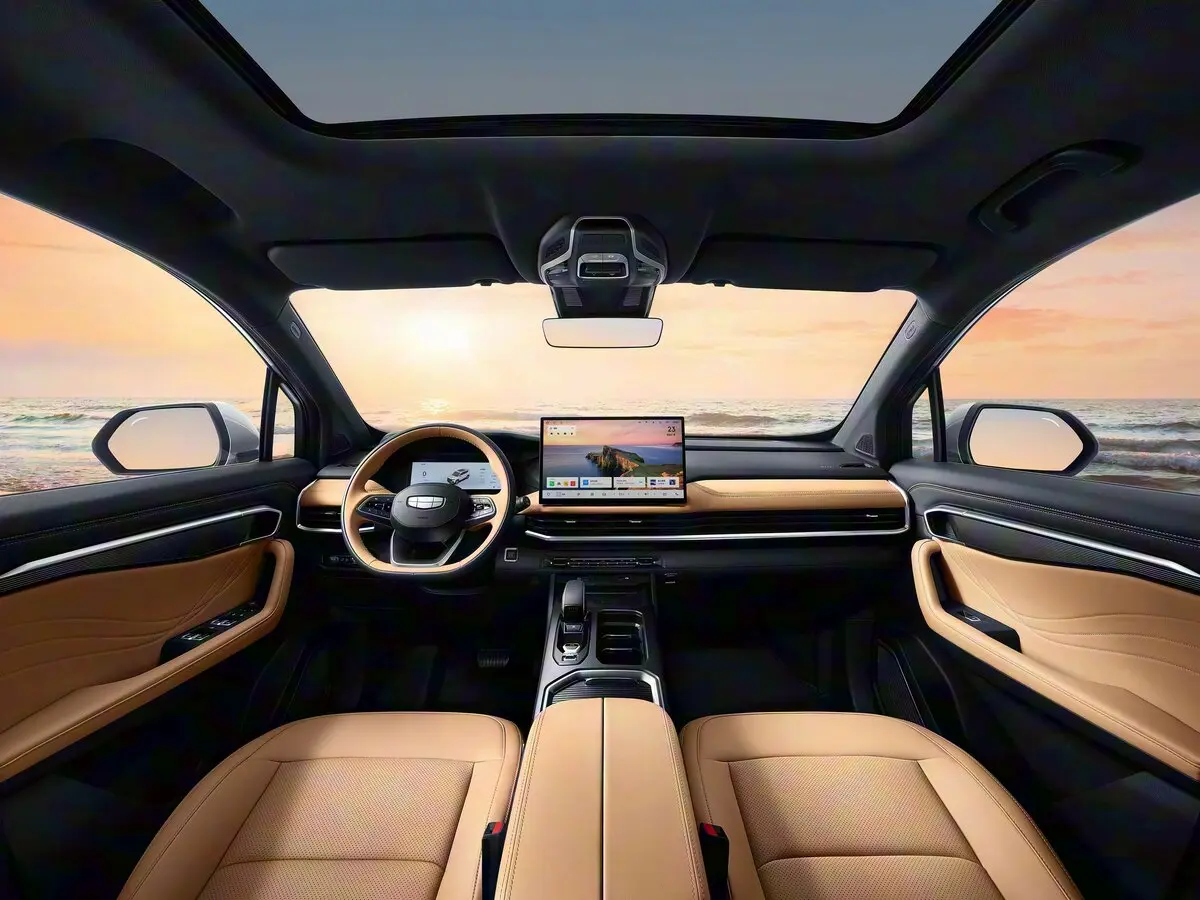 Geely Haoyue L I Рестайлинг Внедорожник 5 дв. — сүрөт 4