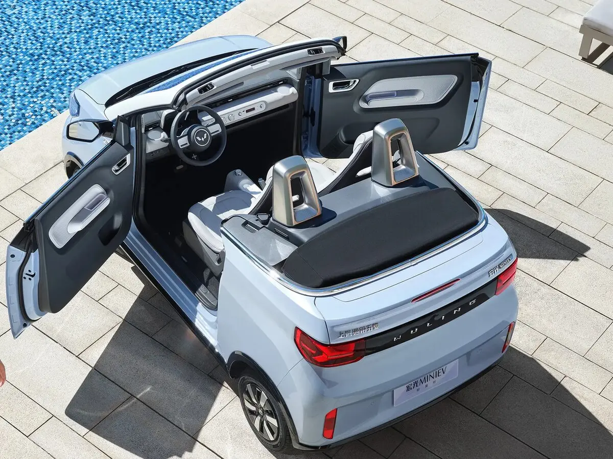 Wuling Mini EV III Кабриолет — сүрөт 7