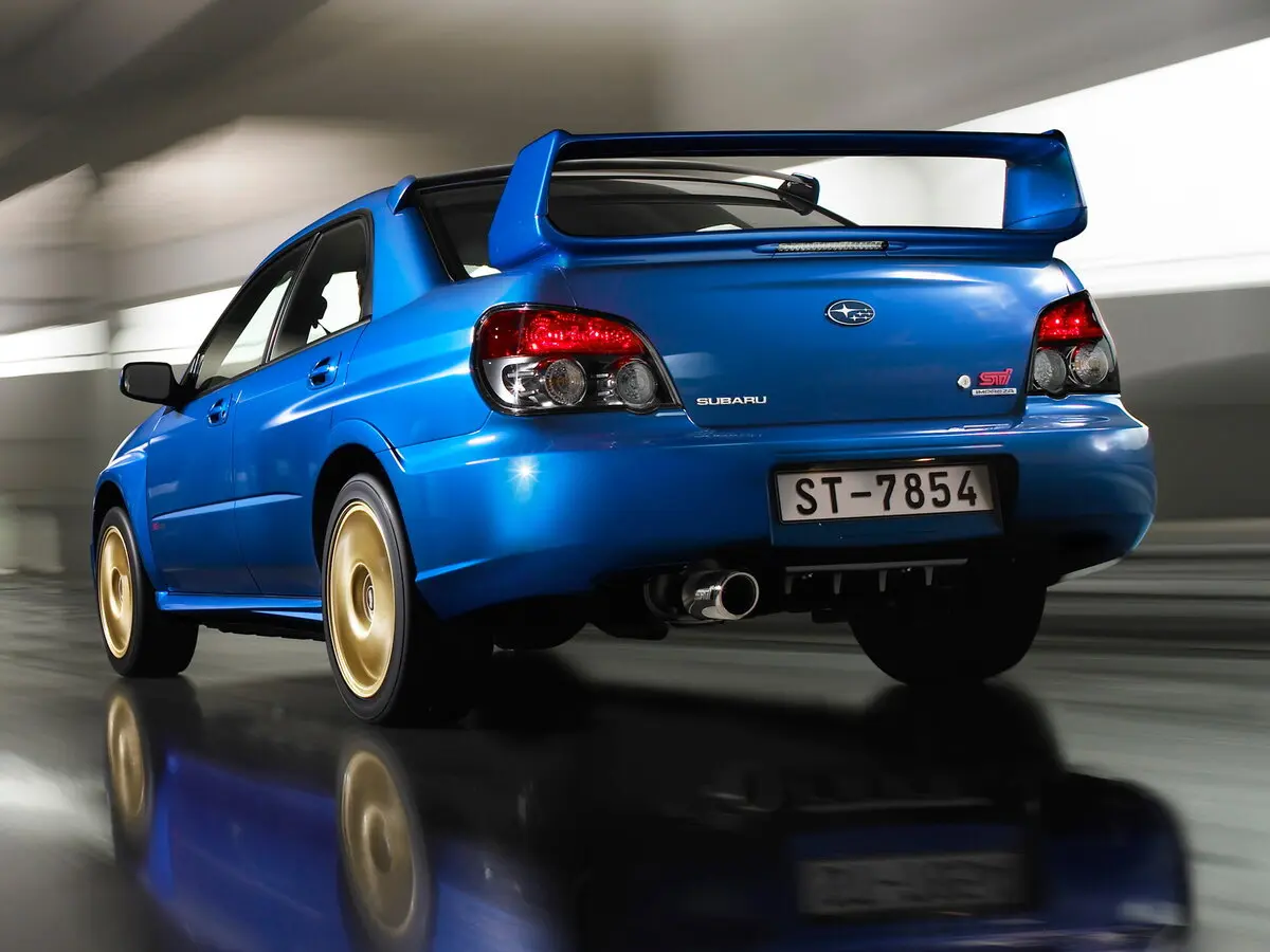 Subaru Impreza WRX STi II Рестайлинг 2 Седан — сүрөт 4