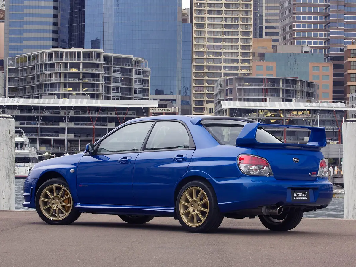 Subaru Impreza WRX STi II Рестайлинг 2 Седан — сүрөт 5