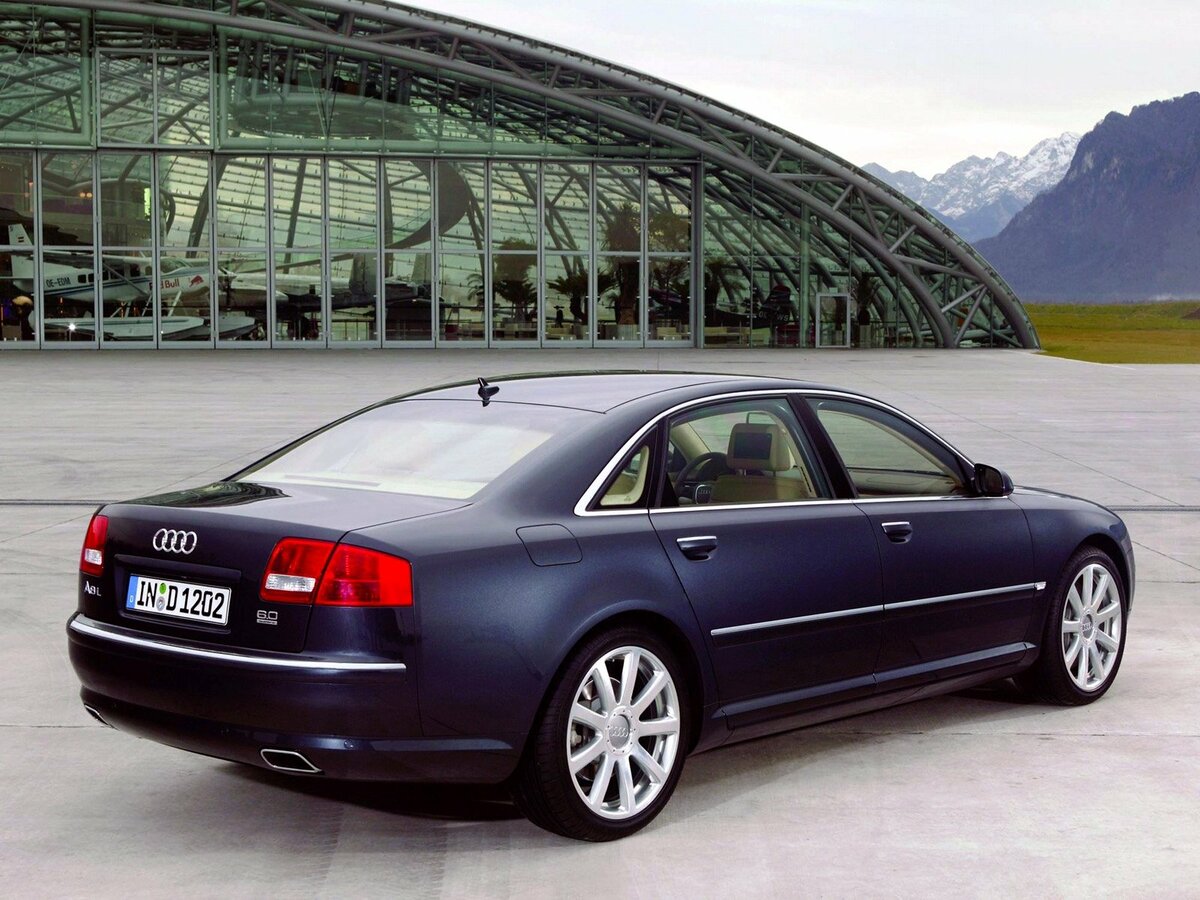 Audi A8 II (D3) Рестайлинг Седан Long — фото 4