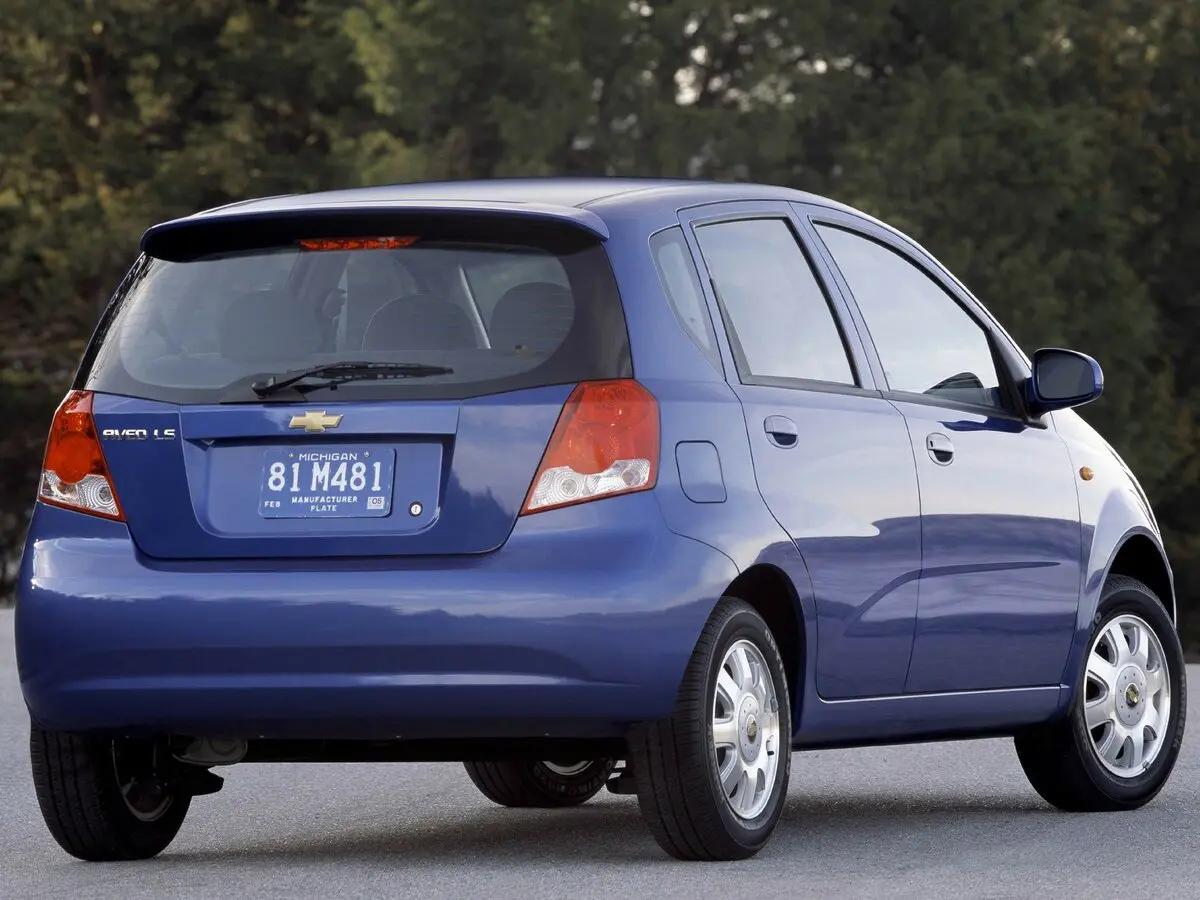 Chevrolet Aveo I Хэтчбек 5 дв. — сүрөт 4
