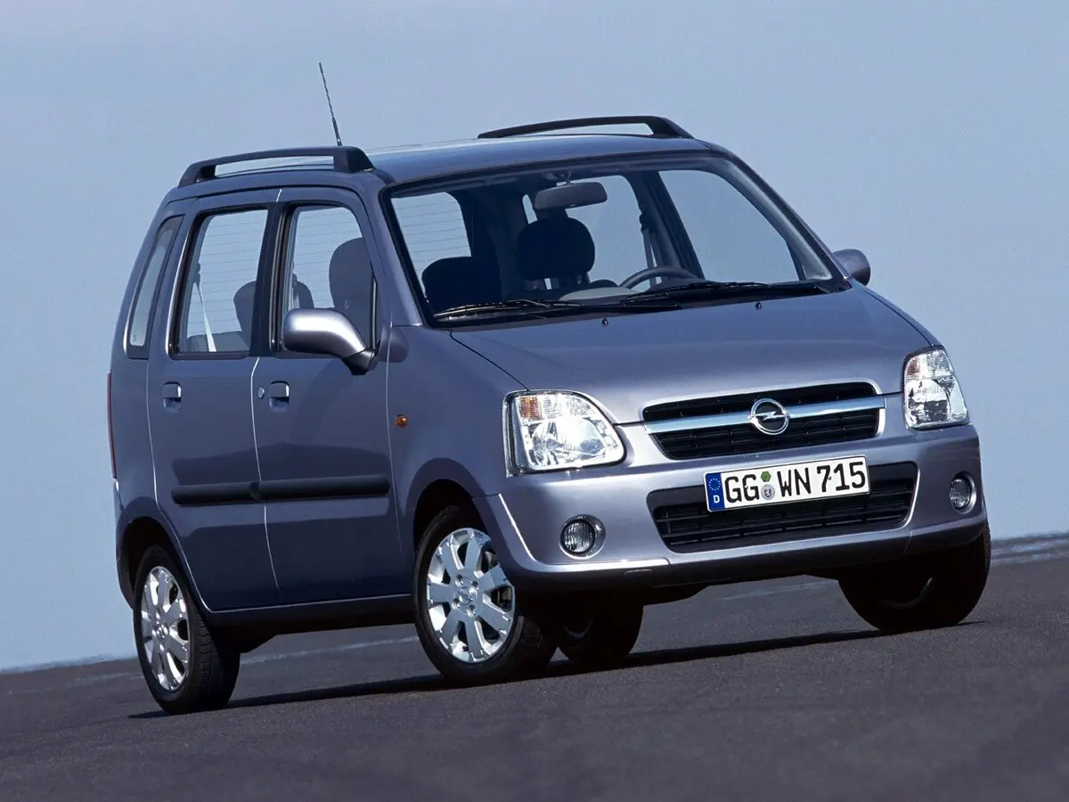 Opel Agila A Рестайлинг