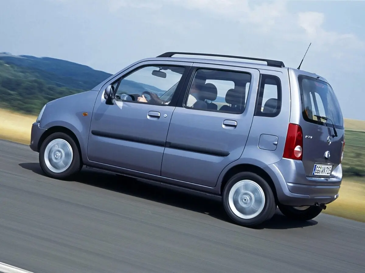 Opel Agila A Рестайлинг Микровэн — фото 3