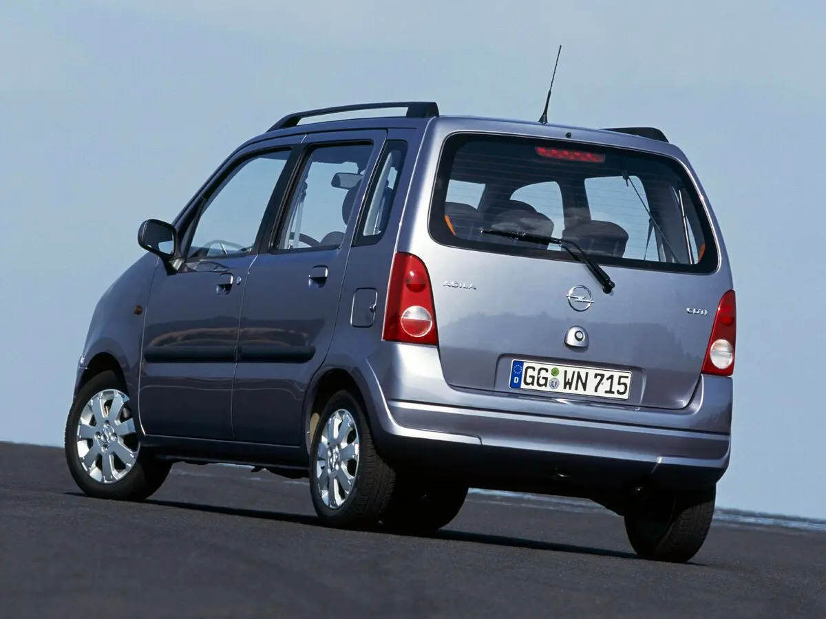 Opel Agila A Рестайлинг Микровэн — фото 5