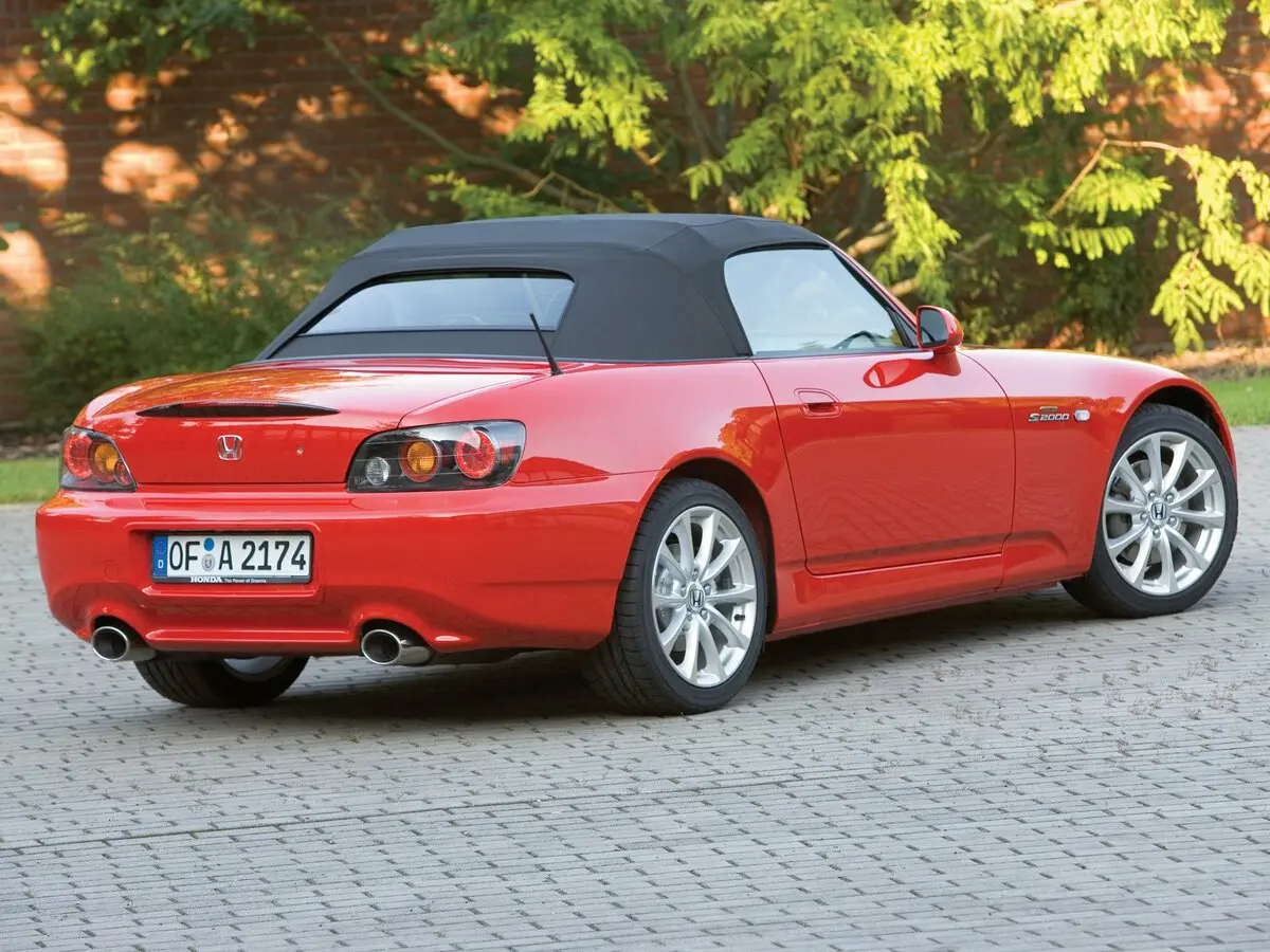 Honda S2000 I Рестайлинг (AP2) Кабриолет — сүрөт 4