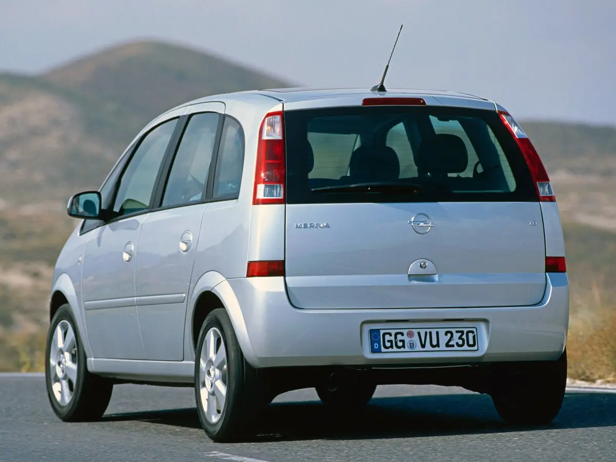 Opel Meriva A Компактвэн — сүрөт 4