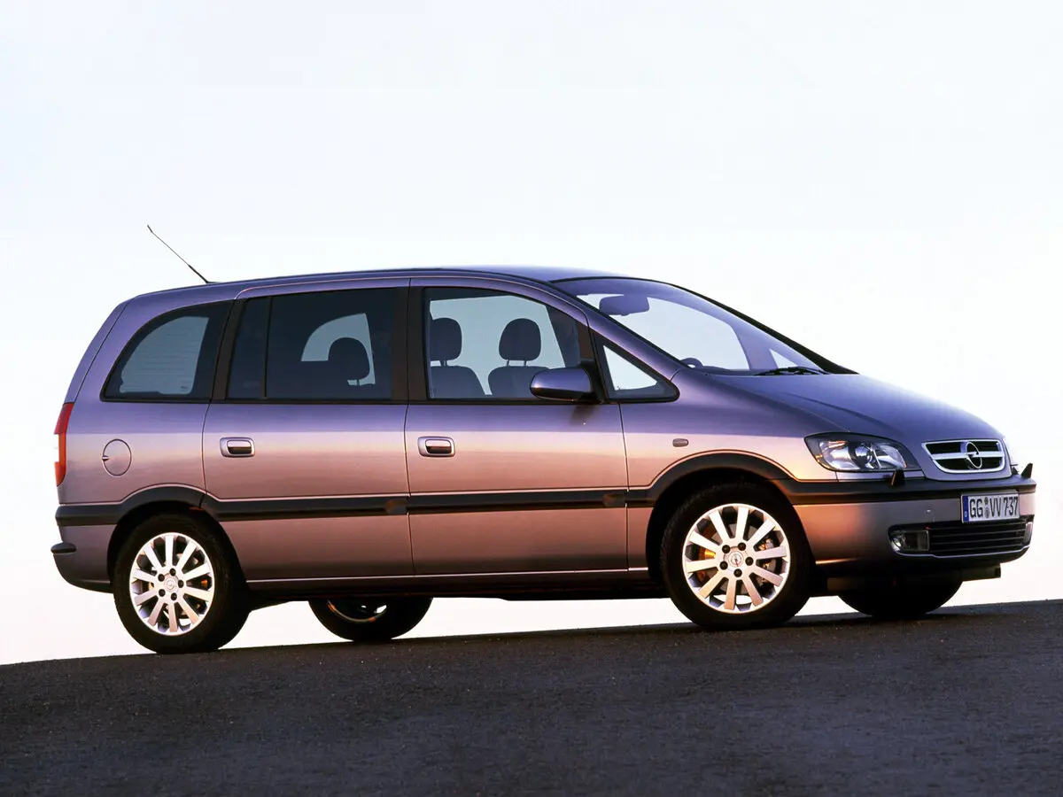 Opel Zafira A Рестайлинг Компактвэн — фото 2