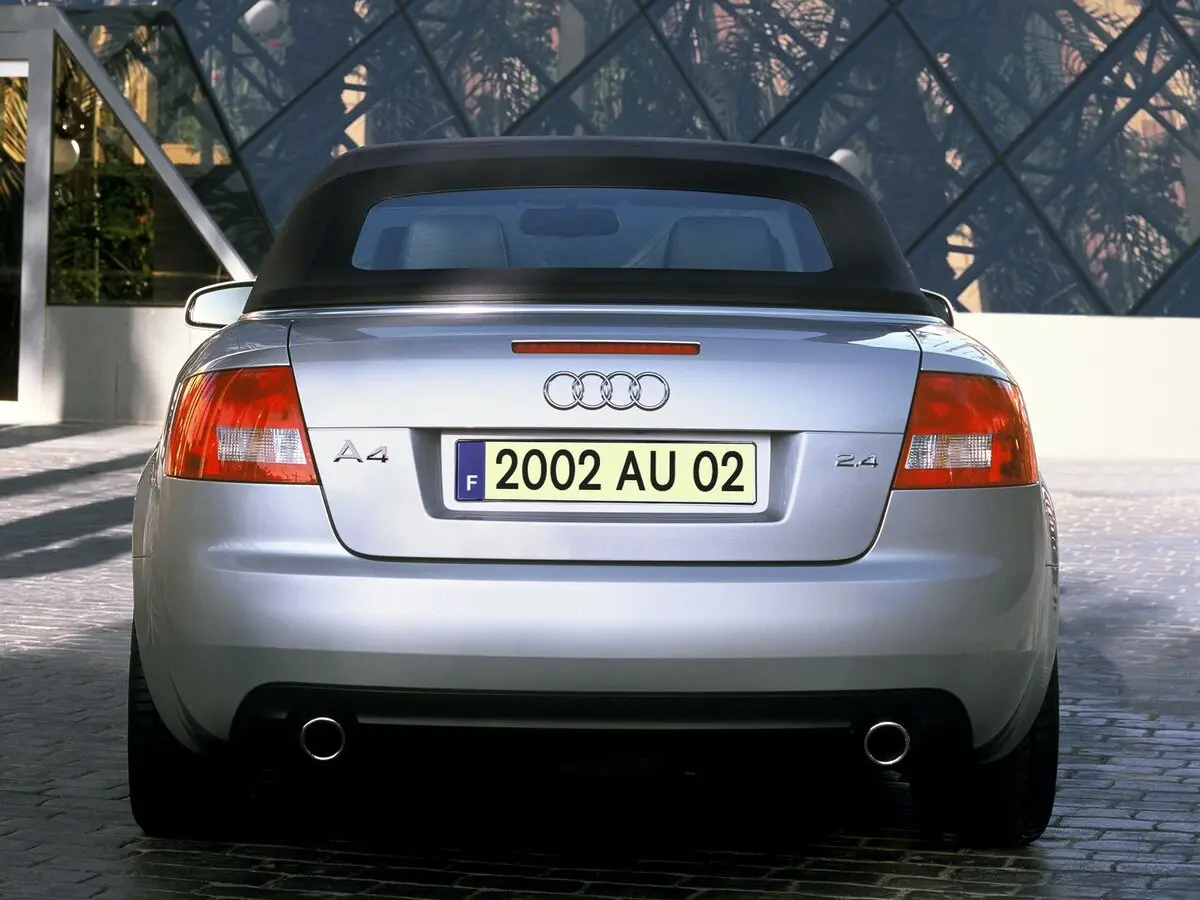 Audi A4 II (B6) Кабриолет — сүрөт 4