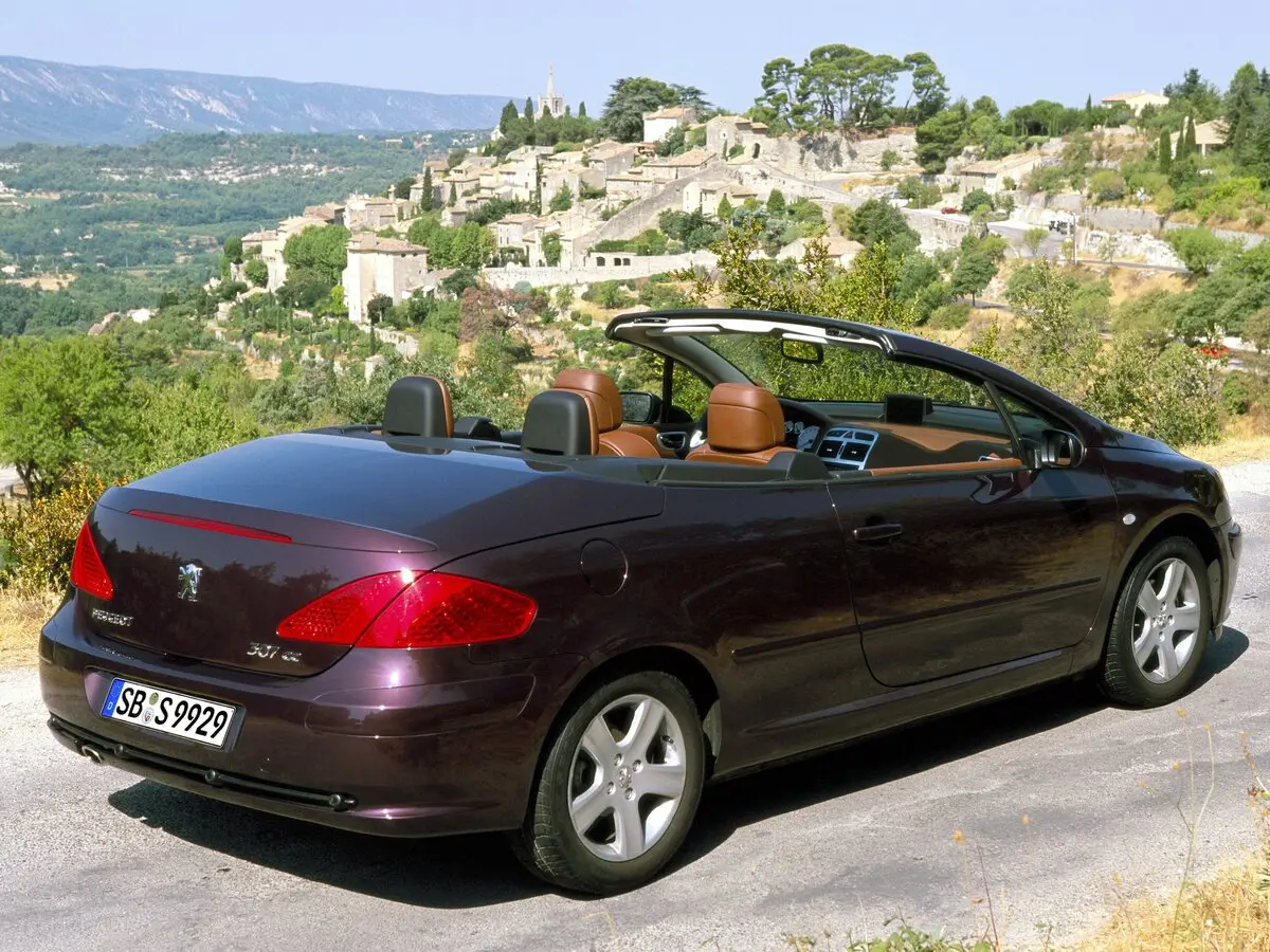 Peugeot 307 I Кабриолет — 照片 4