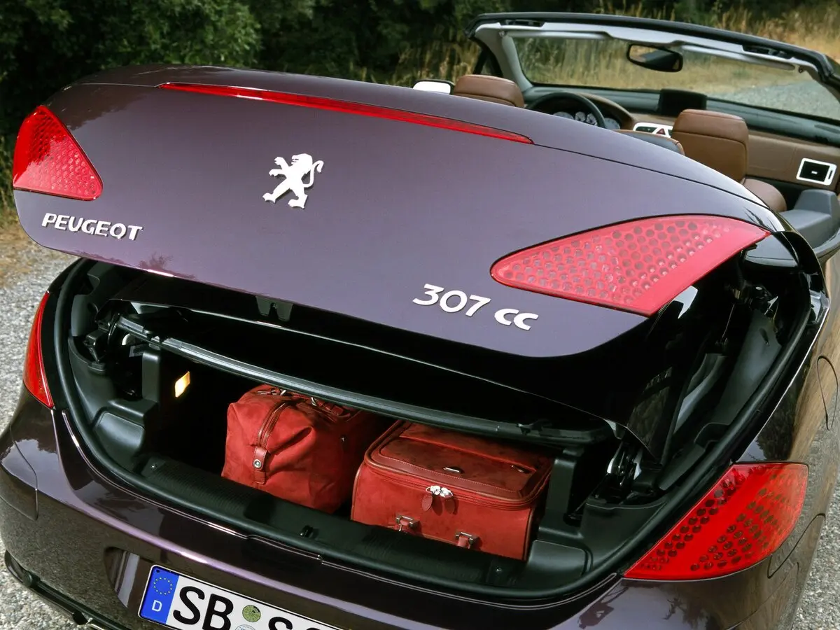 Peugeot 307 I Кабриолет — 照片 8