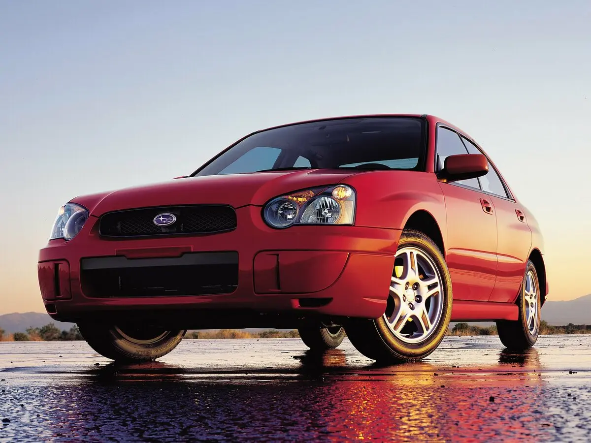 Subaru Impreza II Рестайлинг 1 Седан