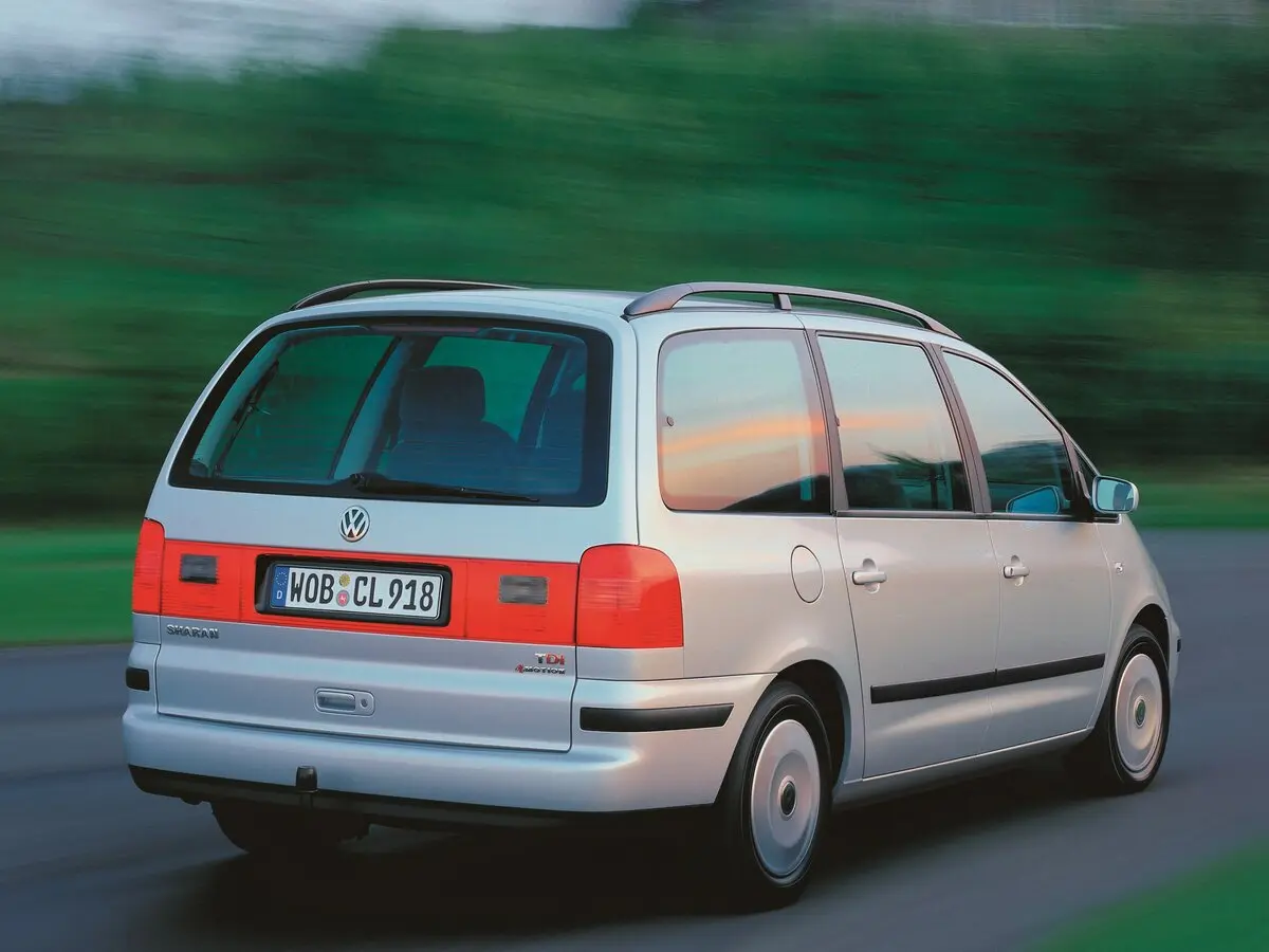 Volkswagen Sharan I Рестайлинг Минивэн — сүрөт 4