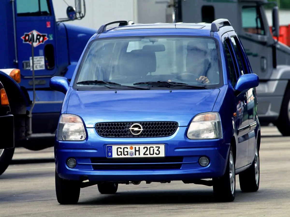 Opel Agila A Микровэн — фото 3