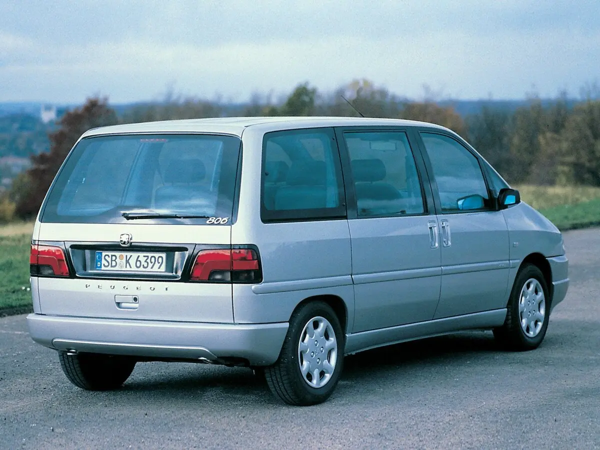 Peugeot 806 I Рестайлинг Минивэн — сүрөт 4