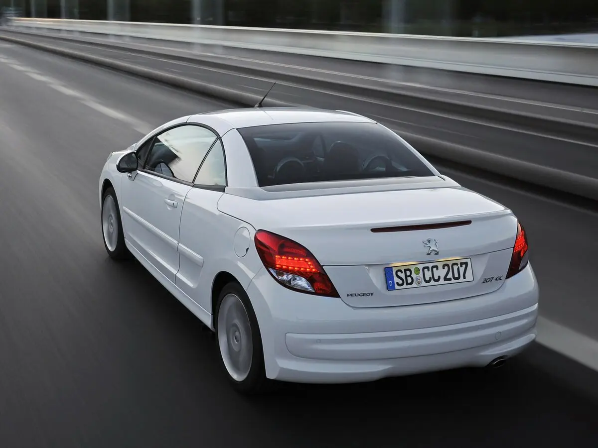 Peugeot 207 I Рестайлинг Кабриолет — сүрөт 4