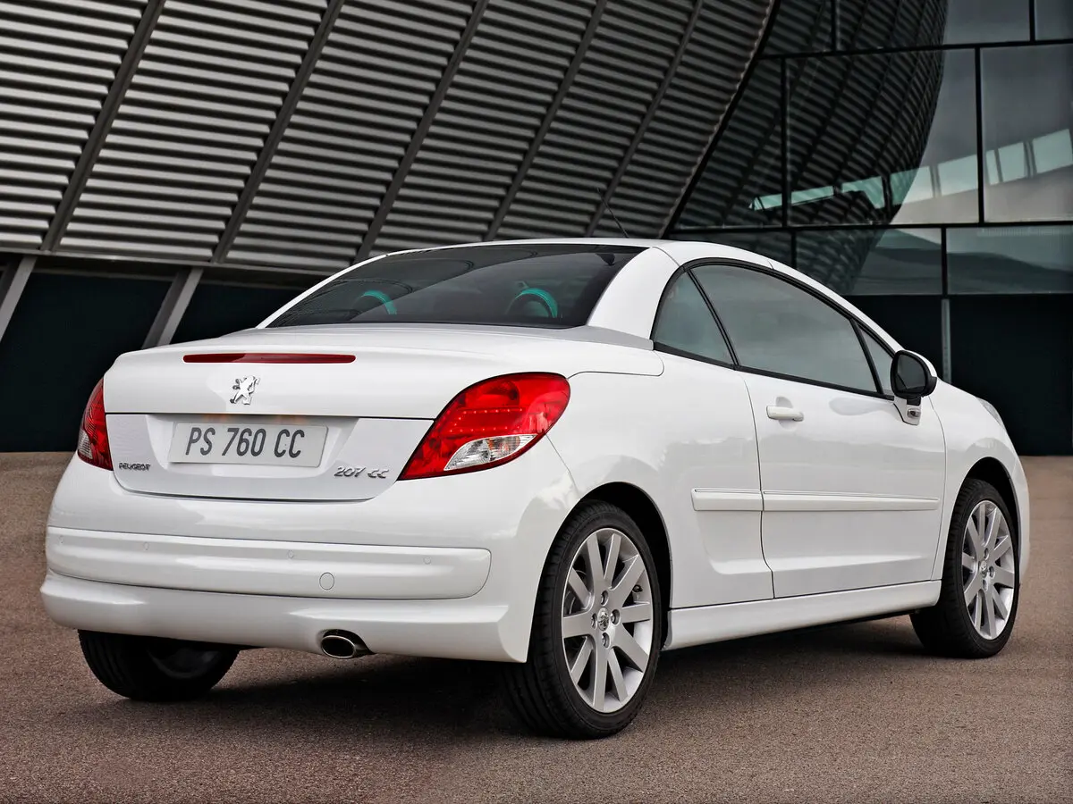 Peugeot 207 I Рестайлинг Кабриолет — сүрөт 5