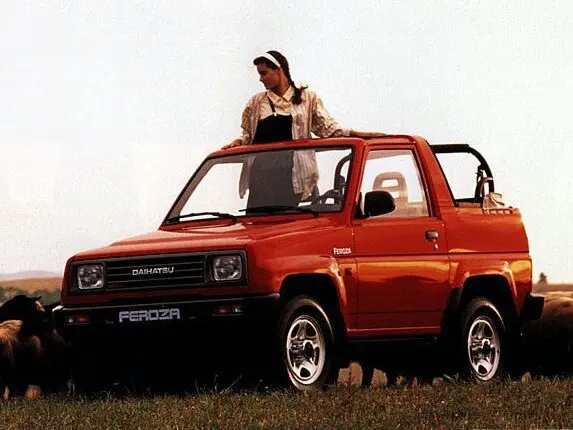 Daihatsu Feroza 1989 – 1999 Внедорожник открытый Открытый