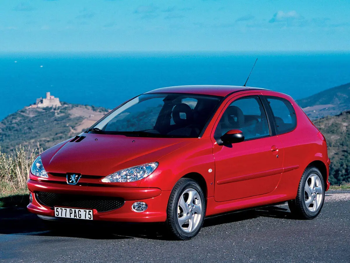 Peugeot 206 1998 – 2012 Хэтчбек 3 дв.
